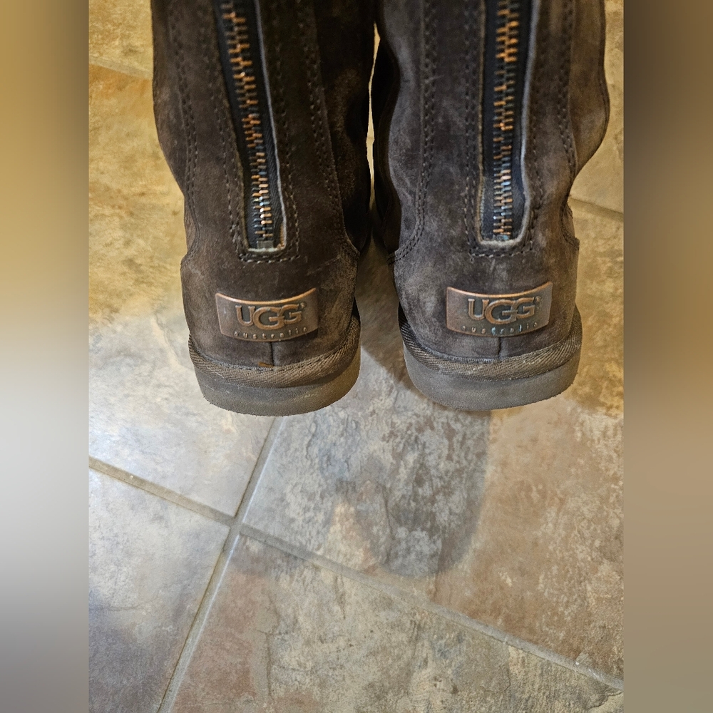 UGG Vintage Australia Knightsbridge Color Brown Size 7 - Picture 4 of 15
